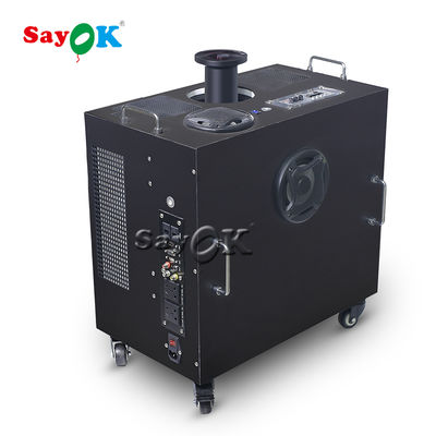 Sayok 6500LM โปรเทรบอลพลาเนตารีียมแบบพกพาแบบปนเปียก มีการรับประกัน 1 ปี และ 4 ล้อสําหรับการฉายภาพ HD Fulldome