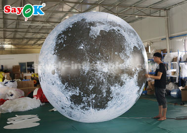 3 เมตรยักษ์โฆษณาทำให้พองตกแต่งดวงจันทร์ลูกโลกบอล