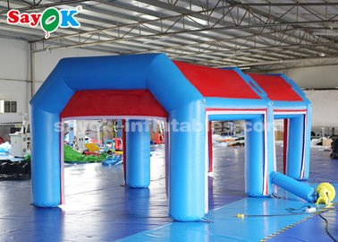 Go Outdoors Air Tent Water - Proof Inflatable Air Tent for Picnic สีฟ้าและสีแดง