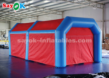 Go Outdoors Air Tent Water - Proof Inflatable Air Tent for Picnic สีฟ้าและสีแดง