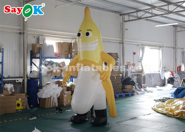 3 เมตรกล้วยพองมิ่งขวัญสำหรับการโฆษณากลางแจ้ง CE SGS ROHS