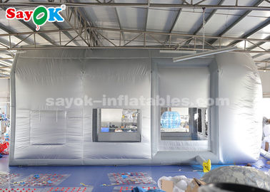Kampa Air Tent แบบพกพา 8.5 * 4.5 * 4 เมตร Blow Up Paint Booth ผ้า Oxford + วัสดุ PVC ใส