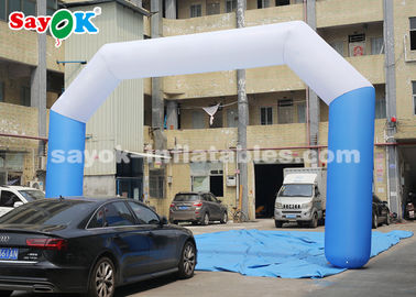 Inflatable Finish Arch 8 * 5m Oxford Fabric Inflatable Start Finish Line Arch สำหรับโปรโมชั่น