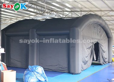 Go Outdoors Air Tent Black Oxford Cloth Inflatable Air Tent สำหรับการโฆษณาส่งเสริมการขาย