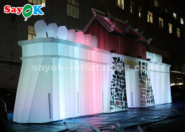 ROHS ผลิตภัณฑ์พองที่กำหนดเองเชิงพาณิชย์ LED กำแพงหินพองสำหรับการแสดงผลกลางแจ้ง