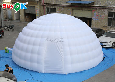 Go Outdoors Air Tent 8m Giant Inflatable Igloo Dome Tent With Air Blower for Exhibitions