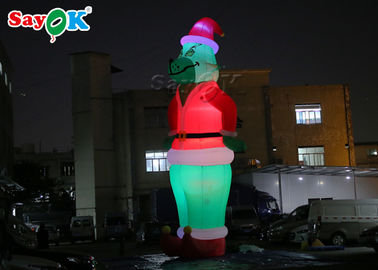 บล๊อปอัพ ตัวละครการ์ตูน Custom 8.5M Outdoor Christmas Decoration ตัวละครการ์ตูนแบบปูปลา