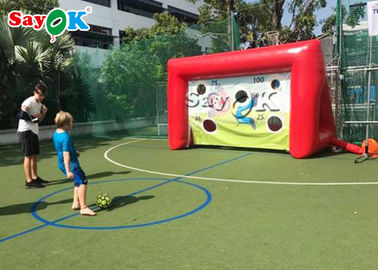 เกมโยนฟุตบอลทำให้พอง PVC เกมกีฬาทำให้พอง Blow Up Penalty Soccer Shoot Out เกมกีฬาสำหรับเด็ก
