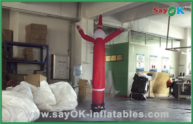 Air Advertising Man Snowman Shape นักเต้นเป่าลมในร่มสำหรับการโฆษณาในวันหยุด