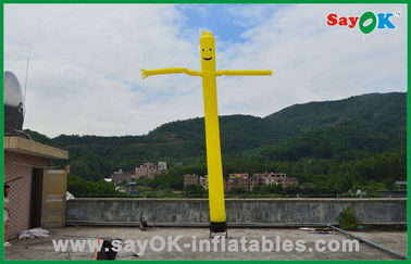 Sky Dancer Inflatable 7m Rip Stop โฆษณาไนล่อน Inflatable Air Dancer ปั๊มลม 950W พร้อมไฟ LED