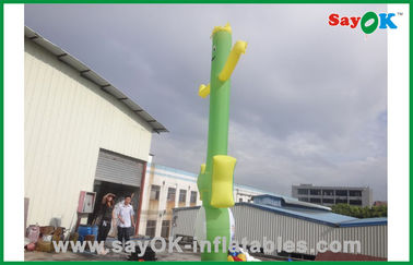 หลอดเป่าลม Wacky Waving Man Arrow Shape Blow Up Advertising Man 750W Blower Custom Inflatable Product