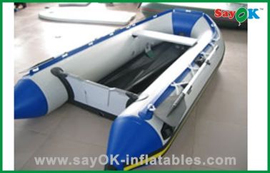ความร้อนปิดผนึกสีฟ้า PVC Inflatable เรือความสนุกน้ำ Blow Up เรือ 2 คน