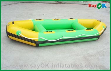 ความร้อนปิดผนึก 0.7mm PVC Inflatable Boats เด็ก Inflatable Water ของเล่น