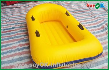 ของเล่นน้ำ 0.7MM PVC Inflatable Boats เด็ก Lightweight Inflatable เรือ