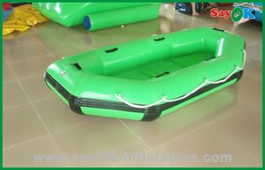 เด็กสีเขียว PVC Inflatable เรือพาณิชย์ Inflatable ของเล่นน้ำ
