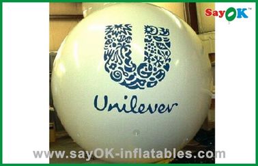 Fireproof บอลลูน Helium ส่วนบุคคลสีขาวสำหรับการโฆษณา