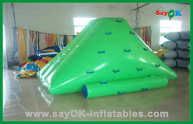 PVC Funny Inflatable Iceberg ของเล่นน้ําอัดลมสําหรับทะเลสาบ