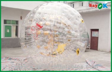 เกมปาร์ตี้พองสำหรับผู้ใหญ่ 0.7 มม. TPU Giant Bubble ลูกบอล Zorb พอง / เกมกีฬาทำให้พอง