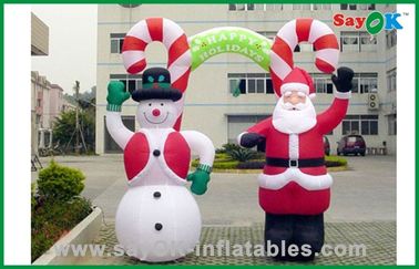 Giant Christmas Inflatable Snowman และซานตาคลอส, Inflatable Advertising Products