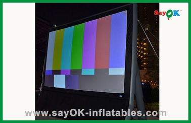 หน้าจอแบบพกพา Outdoor Inflatable Movie, Custom PVC Inflatable Projection Screen