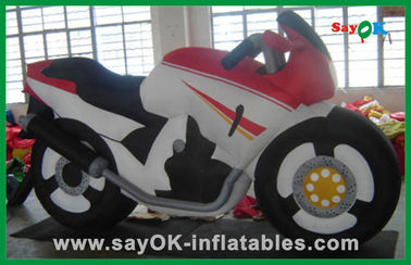 การโฆษณากลางแจ้งรถจักรยานยนต์ inflatable ขาย