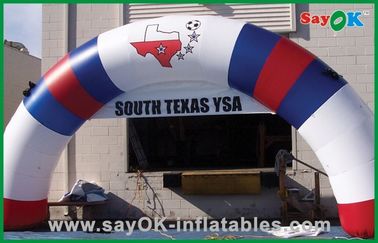 ยักษ์พลาสติก PVC Inflatable Entrance Arch ส่งเสริมการขาย Inflatable โฆษณาผลิตภัณฑ์