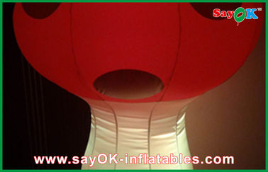แสง LED Inflatable ตกแต่งเห็ด Inflatables โฆษณาที่กำหนดเอง