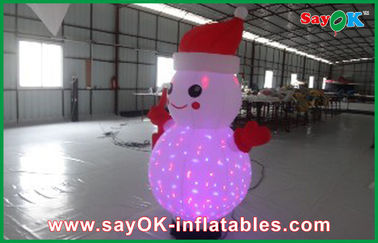 คริสต์มาสตกแต่งบ้าน Inflatable มนุษย์หิมะ Snowman กับ Controller