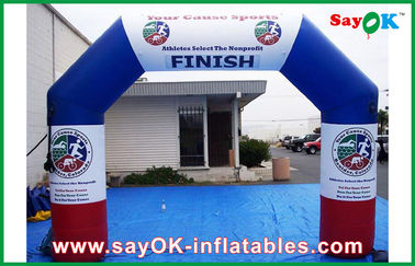 Inflatable Race Arch Inflatable Entrance Archway โฆษณาประตูทำให้พองสำหรับกิจกรรม