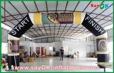Custom Inflatable Start Arch ผลิตภัณฑ์ทำให้พองกันน้ำ Inflatable Entrance Arch