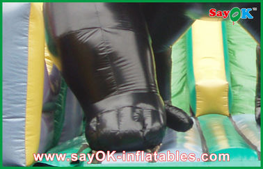 Giant Disney Inflatable Bouncer ที่มีรูปทรงชิมแปนซีสำหรับวันหยุด
