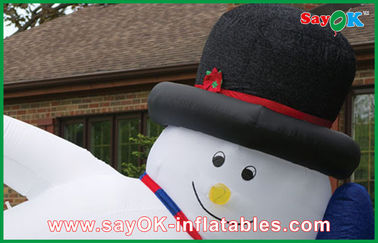 ตกแต่งคริสต์มาส Giant Giant ตกแต่ง Snowman ตกแต่ง Inflatable วันหยุด