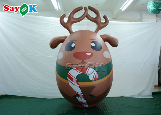 10ft Christmas Decoration Outdoor Air Inflatable Elk Wapiti Deer Mascot Cartoon
