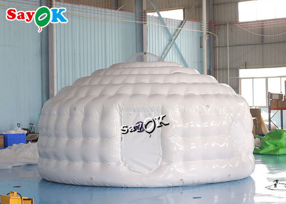โดมเต็นท์เป่าลม 4.6m 15ft Airtight Outdoor Party Dome เต็นท์ Yurt พอง