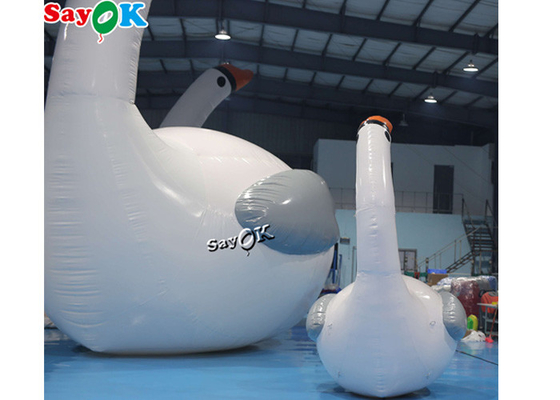 6m 20ft Pvc Airtight Inflatable Goose Model สำหรับการตกแต่งโฆษณา