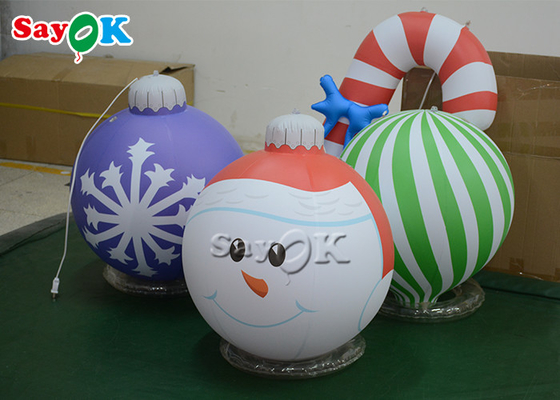 Waterproof Blow Up Ornaments Pvc Inflatable ตกแต่งบอลลูน