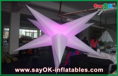 ตกแต่งงานปาร์ตี้ Inflatable แขวน LED Light Star สำหรับโฆษณา