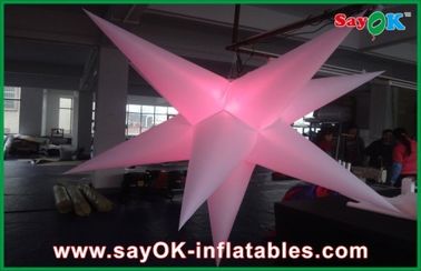 ตกแต่งงานปาร์ตี้ Inflatable แขวน LED Light Star สำหรับโฆษณา