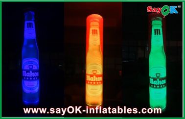 โฆษณา LED Inflatable Pillar, Inflatable Lighting Column ตกแต่งด้วยโลโก้