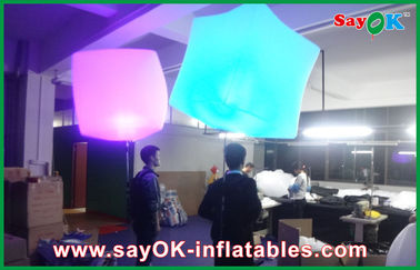 โฆษณา LED Inflatable Backpack Ball พิมพ์โลโก้