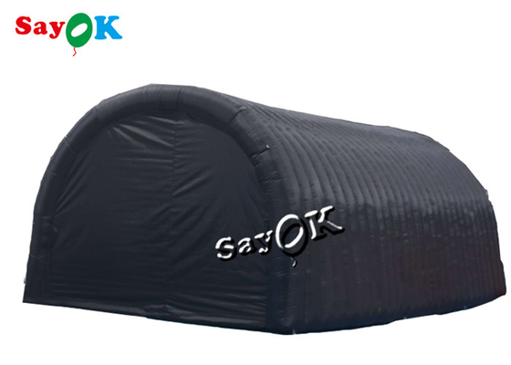 เต็นท์เป่าลม ROHS 7.3m 24ft Black Inflatable Channel Tent พร้อมประตู