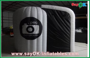 Photo Booth ฉากหลัง 210D ไฟ LED Strong Oxford Cloth Giant Custom Inflatable Products