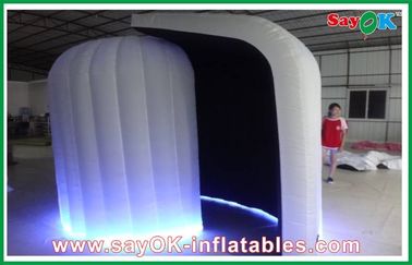 Photo Booth ฉากหลัง 210D ไฟ LED Strong Oxford Cloth Giant Custom Inflatable Products