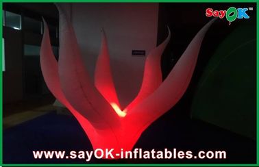 รูปร่างปะการัง Inflatable แขวนตกแต่งแสง Led / โฆษณา Inflatable LED Light