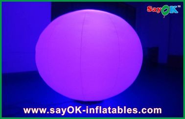 ธุรกิจให้เช่าตกแต่งบ้าน Inflatable กลางแจ้ง, บอลกลม Inflatable LED Light