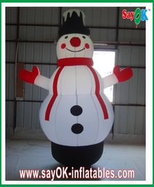 Christmas Snowman ใหญ่ตกแต่งบ้านวันหยุดฤดูร้อนผ้า Oxford