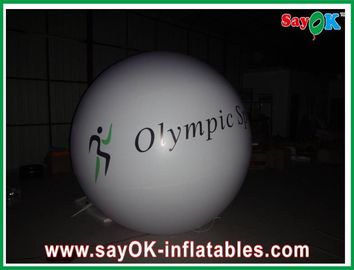 ผ้ากันน้ำ PVC Inflatable Helium บอลลูนบางสำหรับกิจกรรมกลางแจ้ง