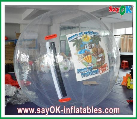เกมลานเป่าลม TPU / PVC เกมกีฬาทำให้พอง, Water Park Water Walking Ball