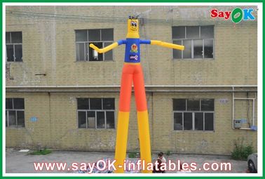 Inflatable Air Man ผ้าไนลอน Rip-Stop Inflatable Air Dancer ความสูงทนลม 2M - 8M