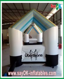 Custom Inflatable Arch 0.4mm PVC Inflatable Entrance Arch โลโก้สำหรับการเฉลิมฉลองเทศกาล